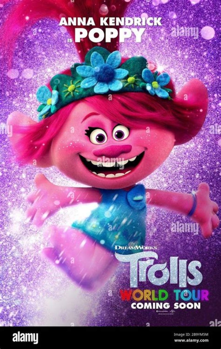 Anna Kendrick as Poppy in 'Trolls Band Together'