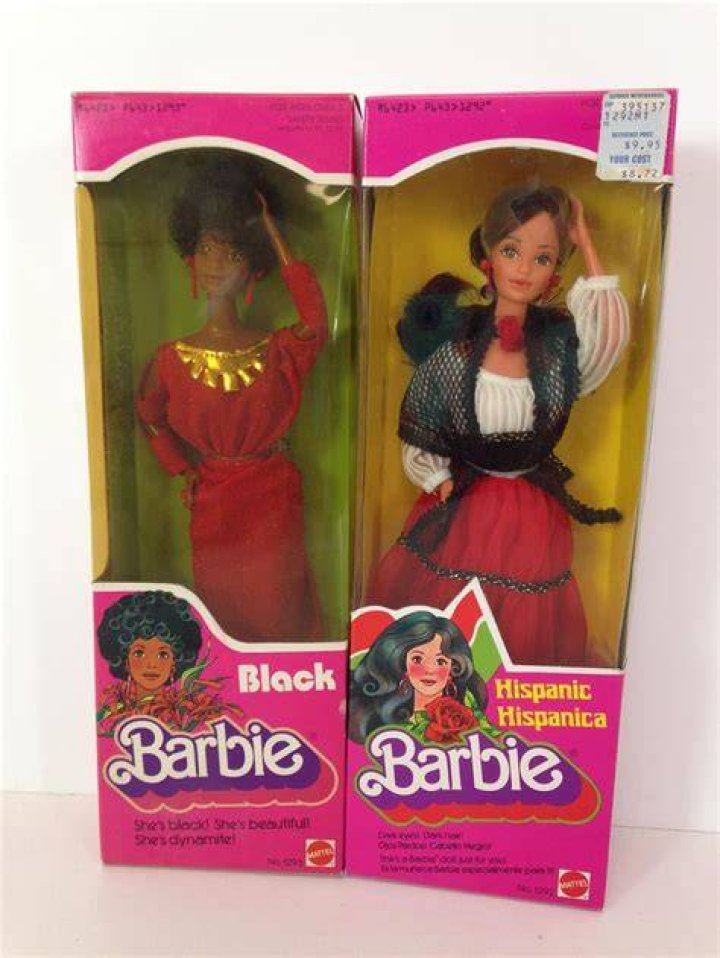 First Hispanic and Black Barbies