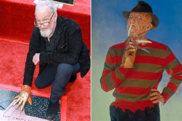 Horror legend Robert Englund as the iconic Freddy Krueger.