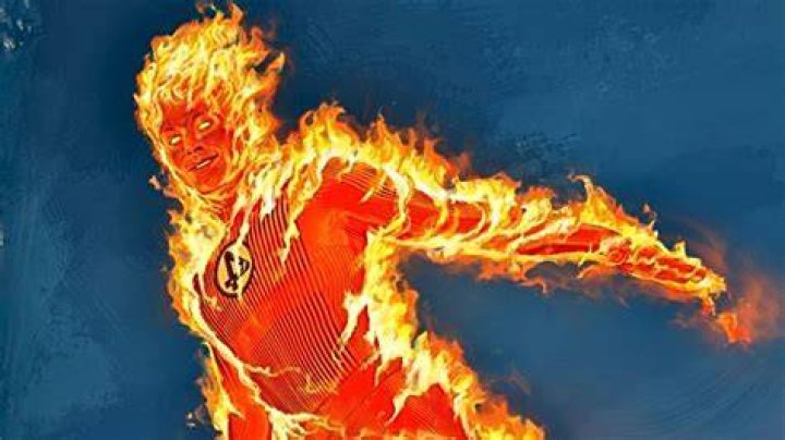 Human Torch in 'Fantastic Four'