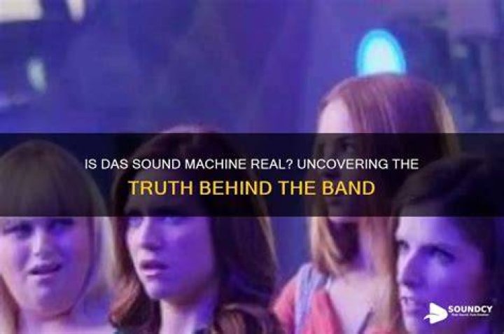 Is Das Sound Machine real?