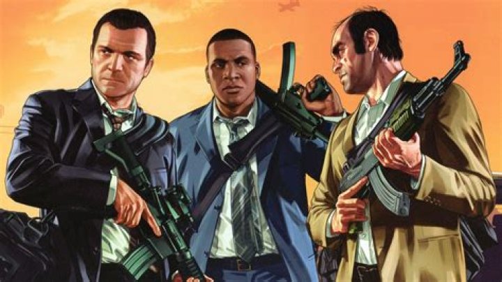 Michael, Franklin and Trevor from Grand Theft Auto V