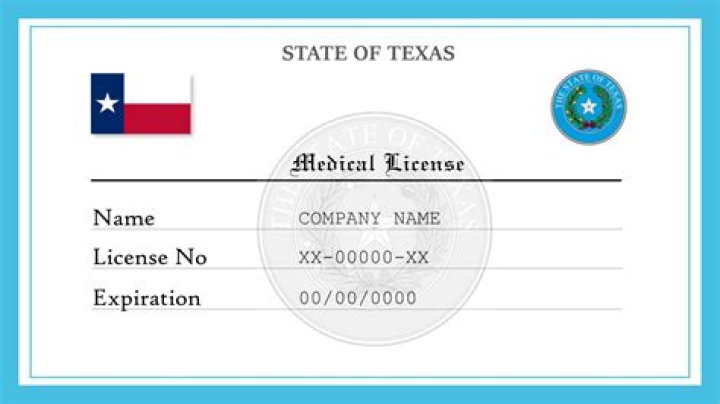 TX State Medical License